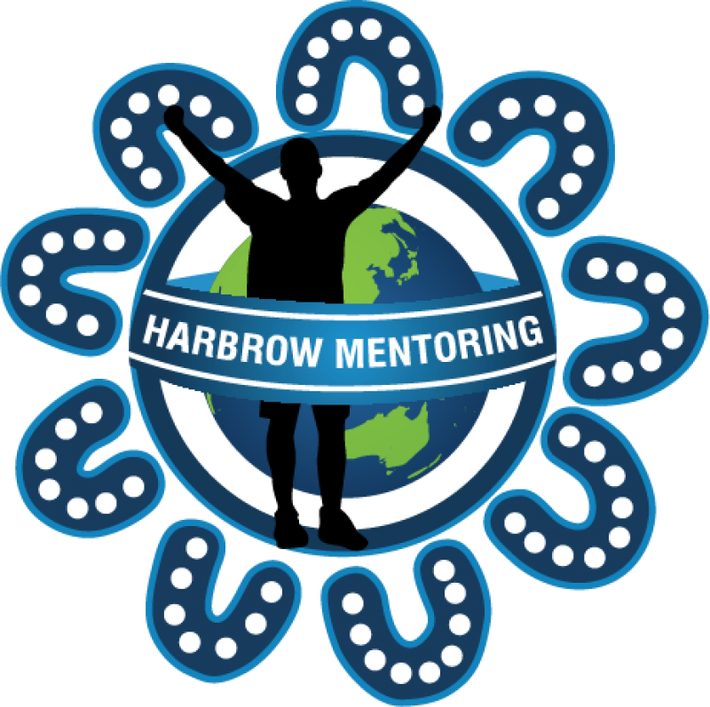 Harbrow Mentoring black logo