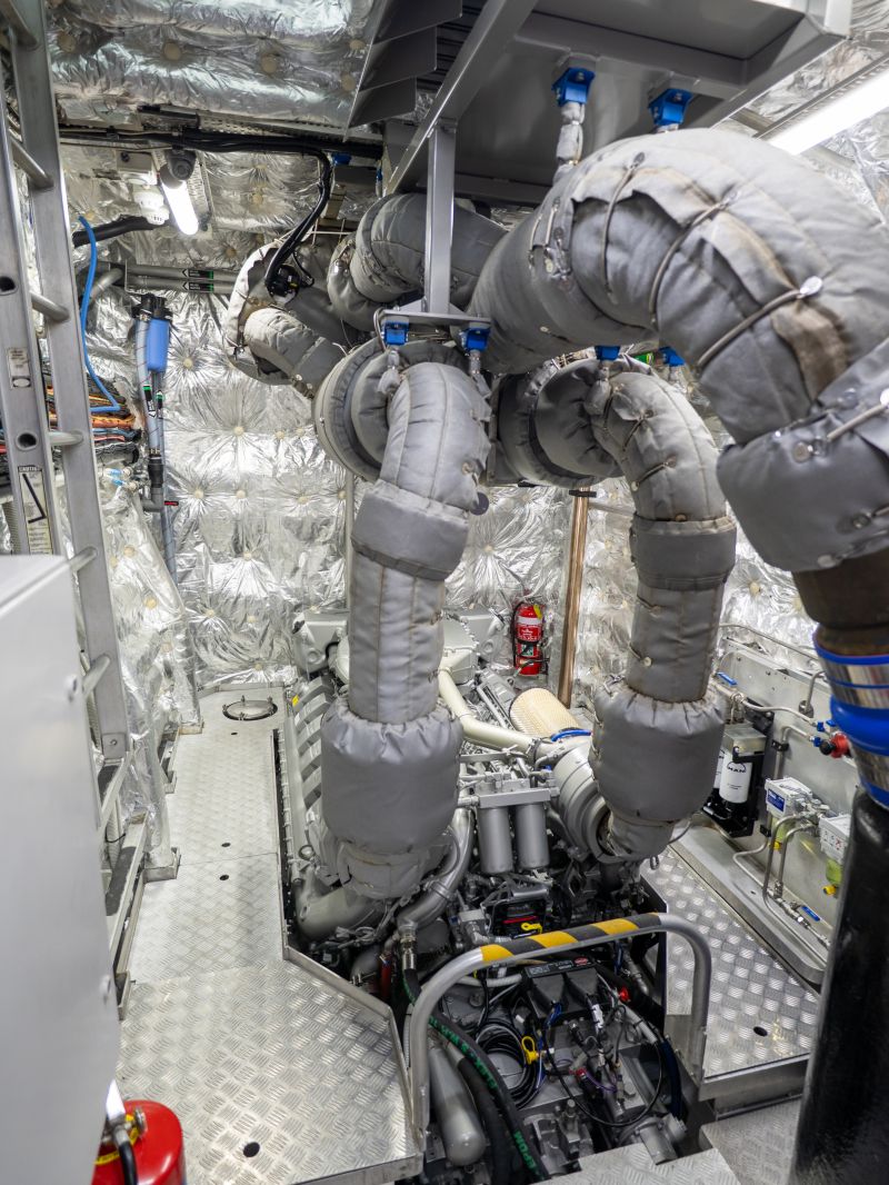 Image of Reef Ranger engine room exhausts